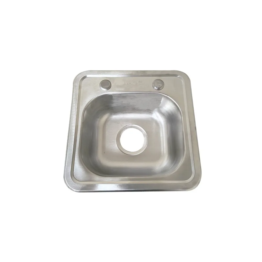 LP-3838 lavadero premium (p) acero inox. (cr) 38X38X18 cm. Fratelli