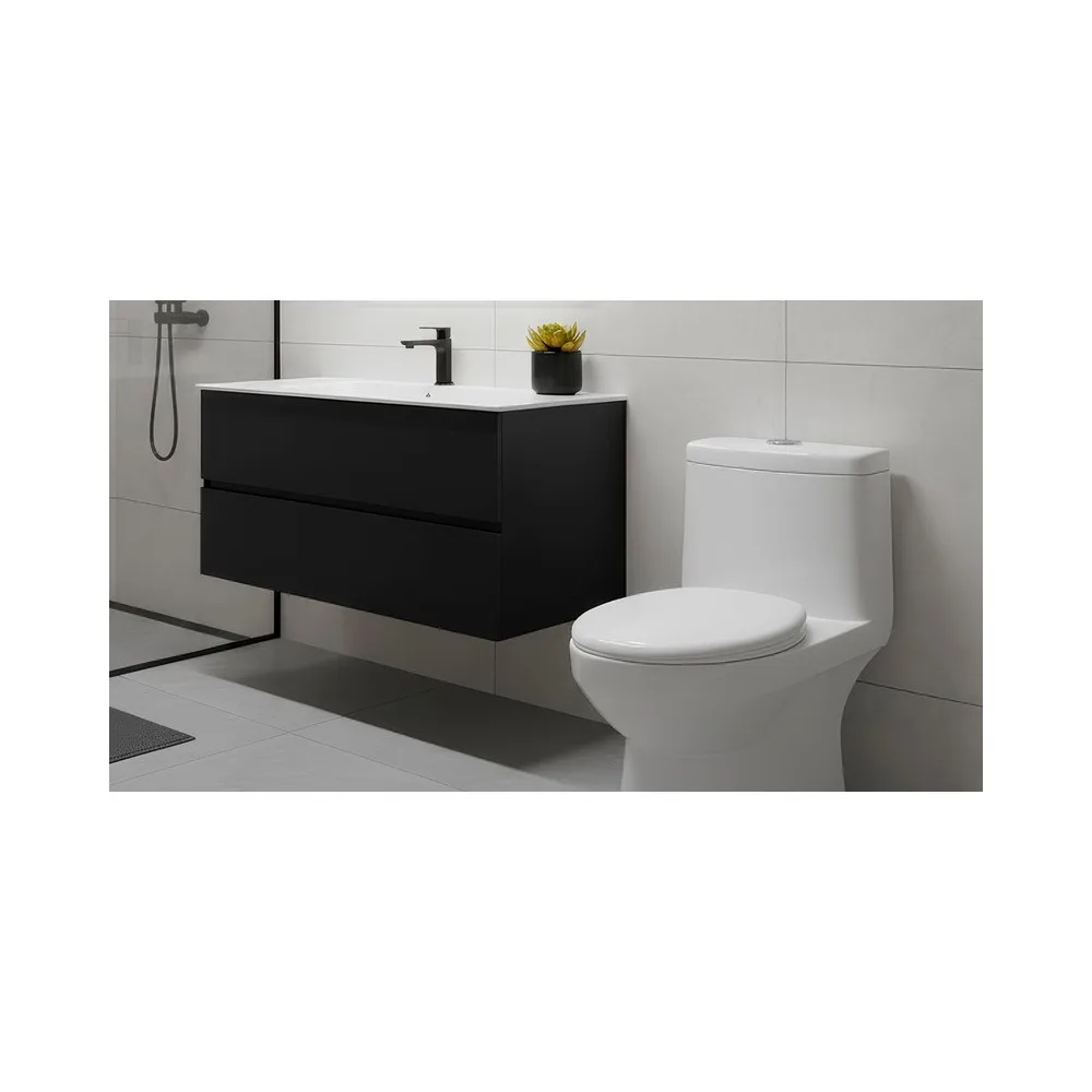 Inodoro one piece kto + tapa asiento y acc. blanco (680X365X750) - Fratelli premium
