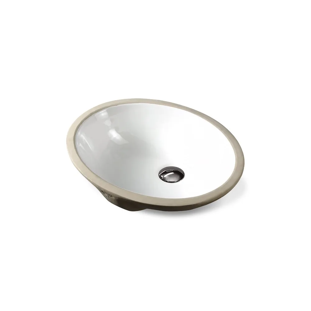 Ovalin p/empotrar (2118-18") mod.ovalado blanco 46.5X38X19 Fratelli