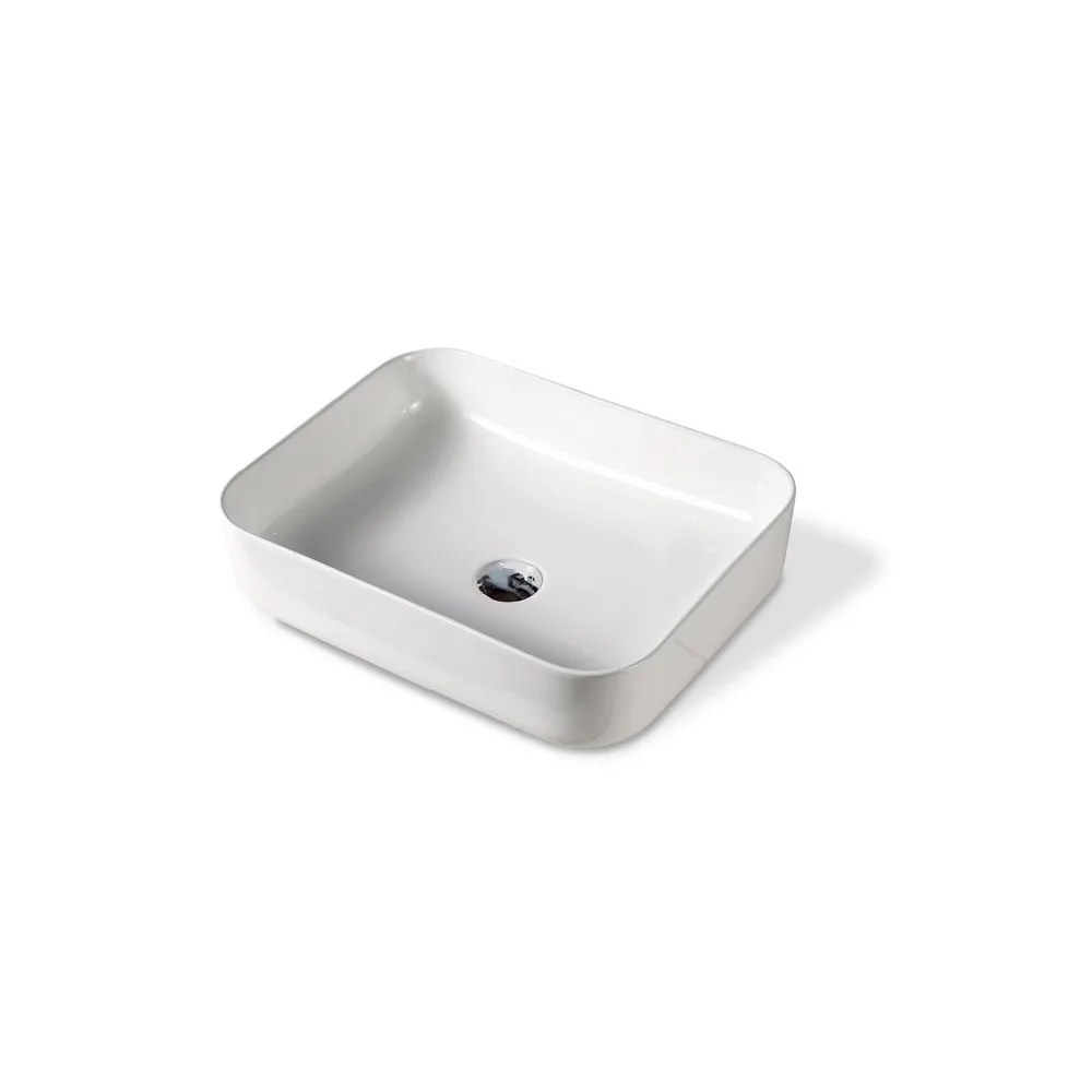 Bowl loza (P152) mod. cuadrado blanco 50X39X135 Fratelli