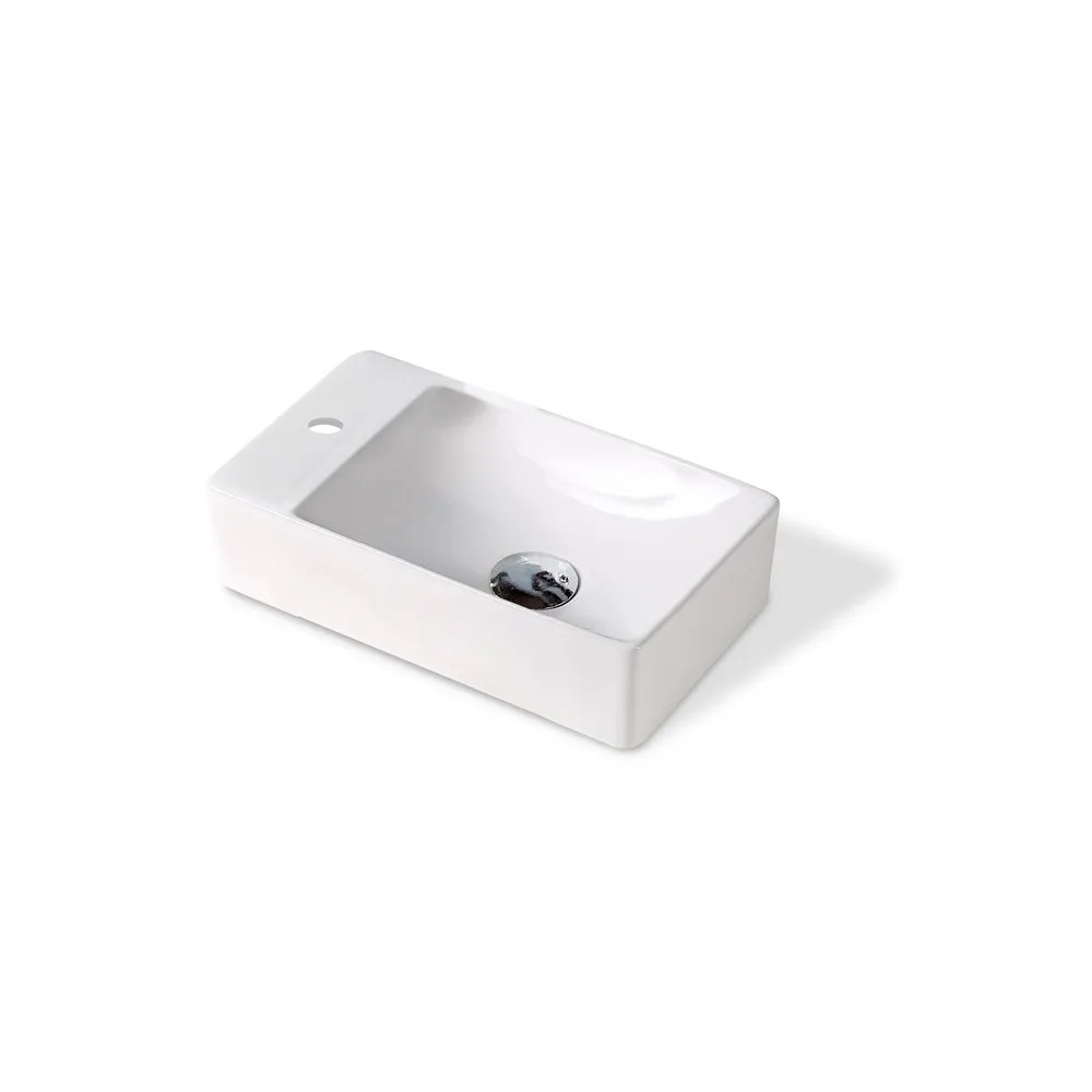 Bowl loza (234) mod. cuadrado blanco 38X22X10 Fratelli