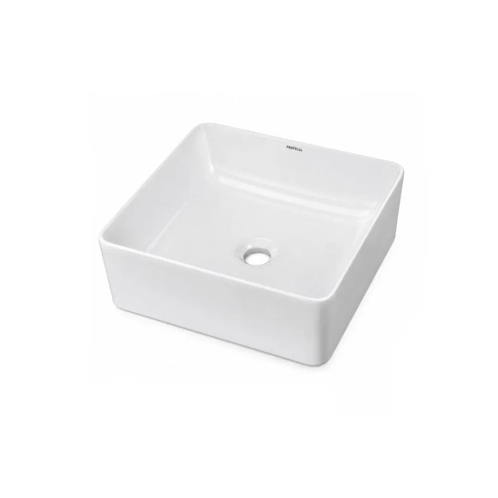 Bowl loza (F05) mod. cuadrado blanco 360X360X130 Fratelli