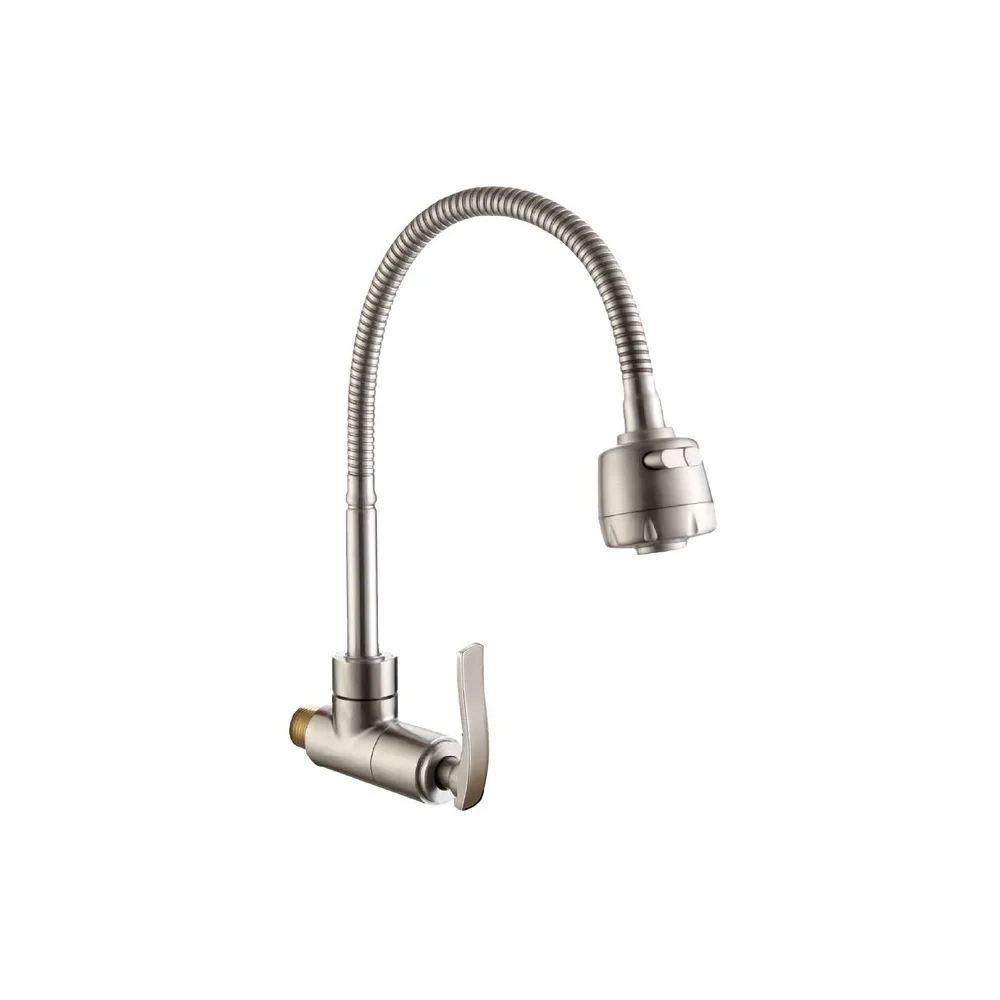 Llave p/cocina a la pared sfna 5-p -satinado -Fratelli