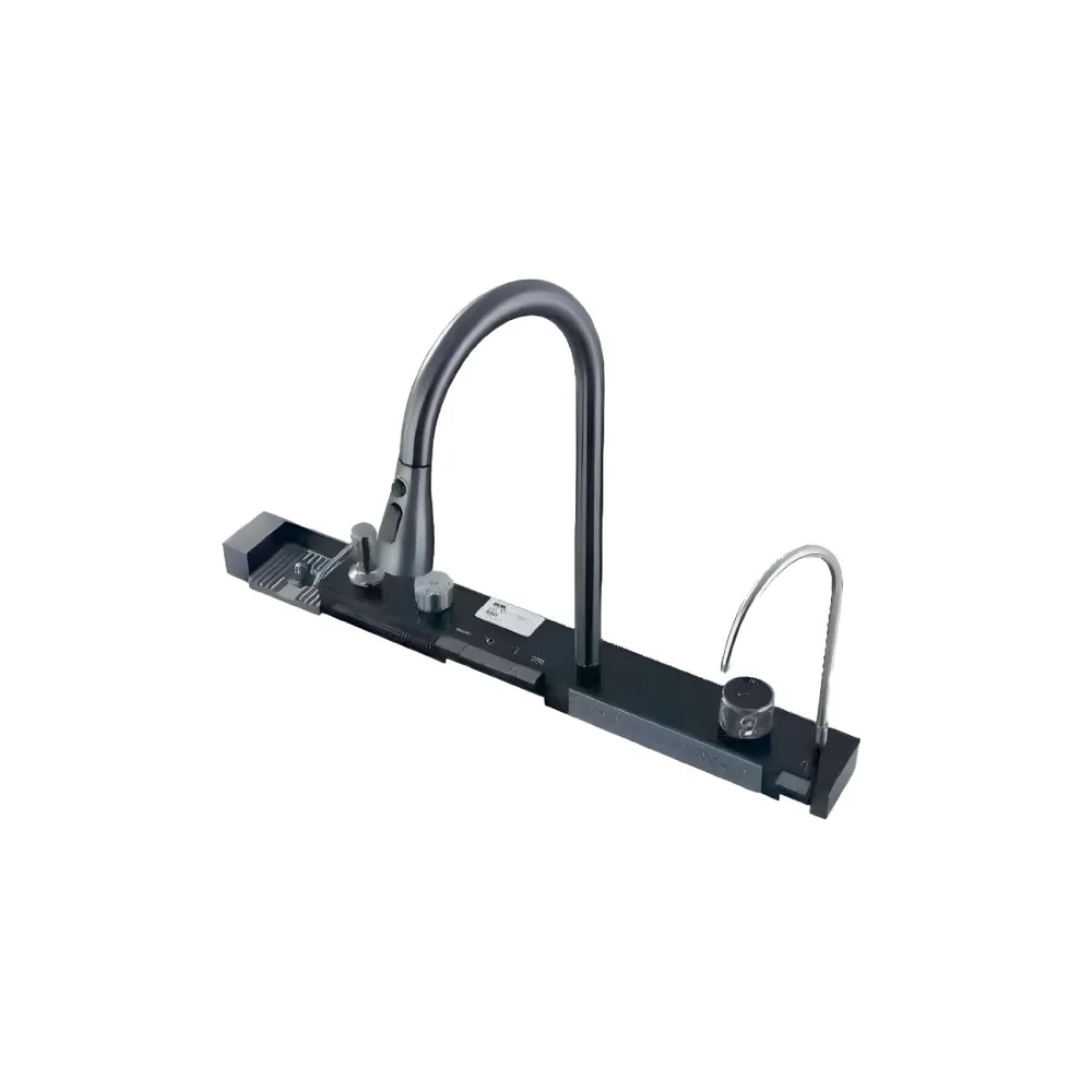 Griferia 4 funciones P/LUX-7546B Luxury black -Fratelli premium