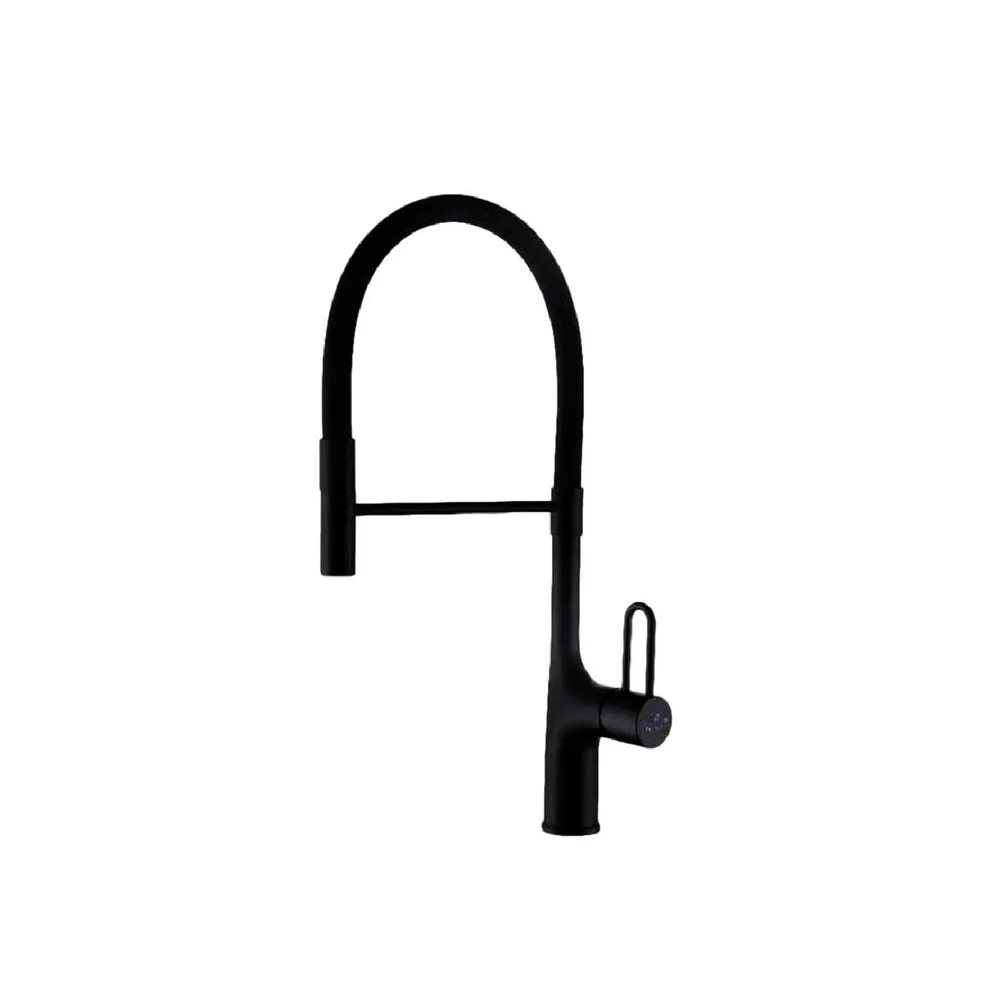 Mezcladora monoc. p/cocina al mueble DALLAS-1 bronce black - premium