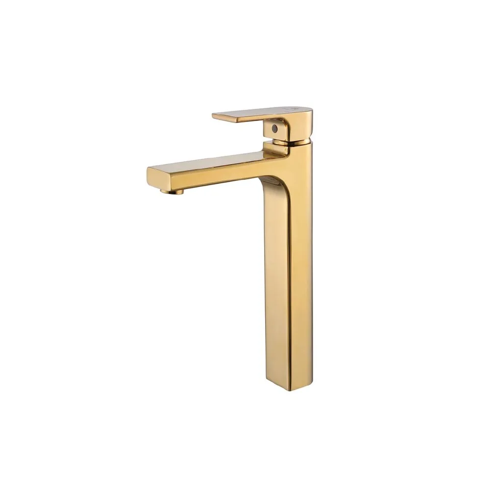 Mezcladora monoc.p/bowl (alto) TORINO-1 bronce gold - Fratelli premium