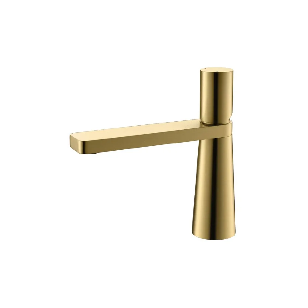 Mezcladora monoc.p/lavatorio al mueble (bajo) gessi -1 bronce gold - Fratelli premium