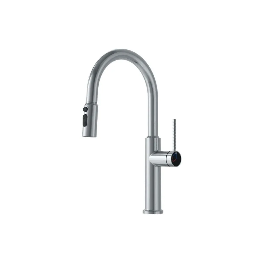 Mezcladora monoc. p/cocina al mueble Extraible marisol C/3 funciones sus 304 cromado - Fratelli premium -Fratelli