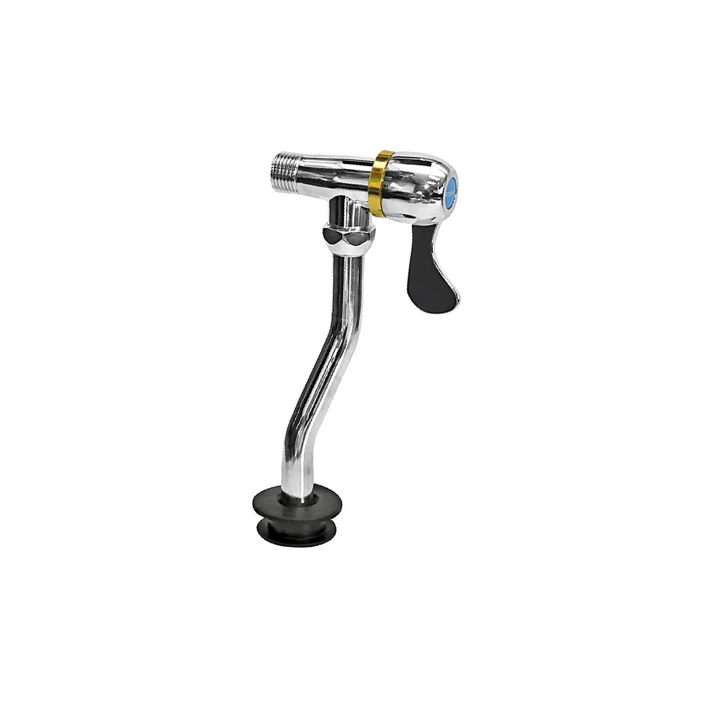 Llave p/urinario eggo palanca EG-1-80015 c/vastago de bronce -