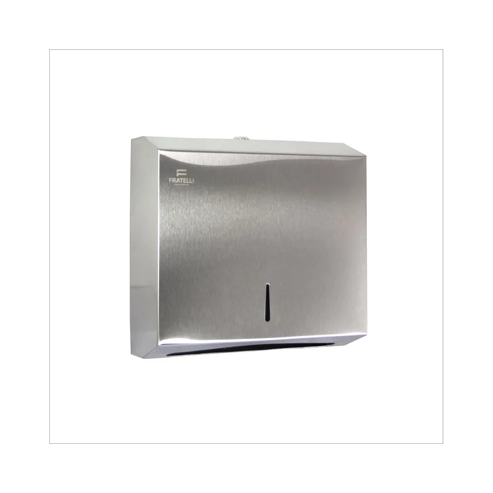 Dispensador de papel toalla interfoliado MC-8956 t.p stainless Steel 201 Fratelli