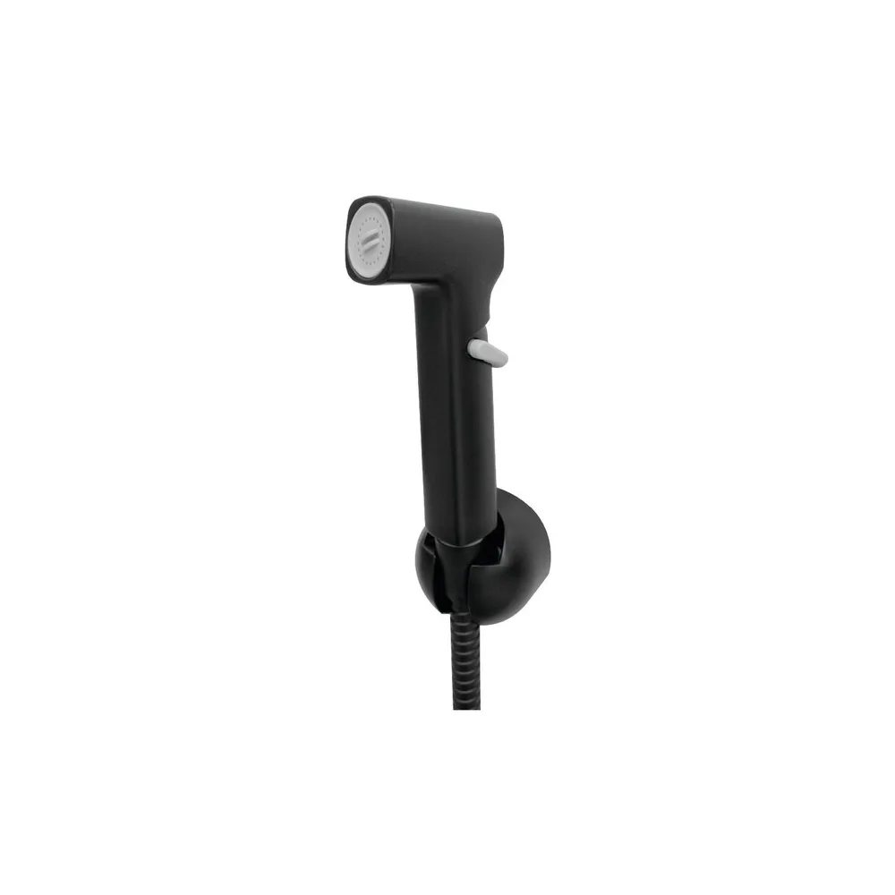Ducha bidet black GN150025B de PVC c/mang reforzada 1.50MT SS -