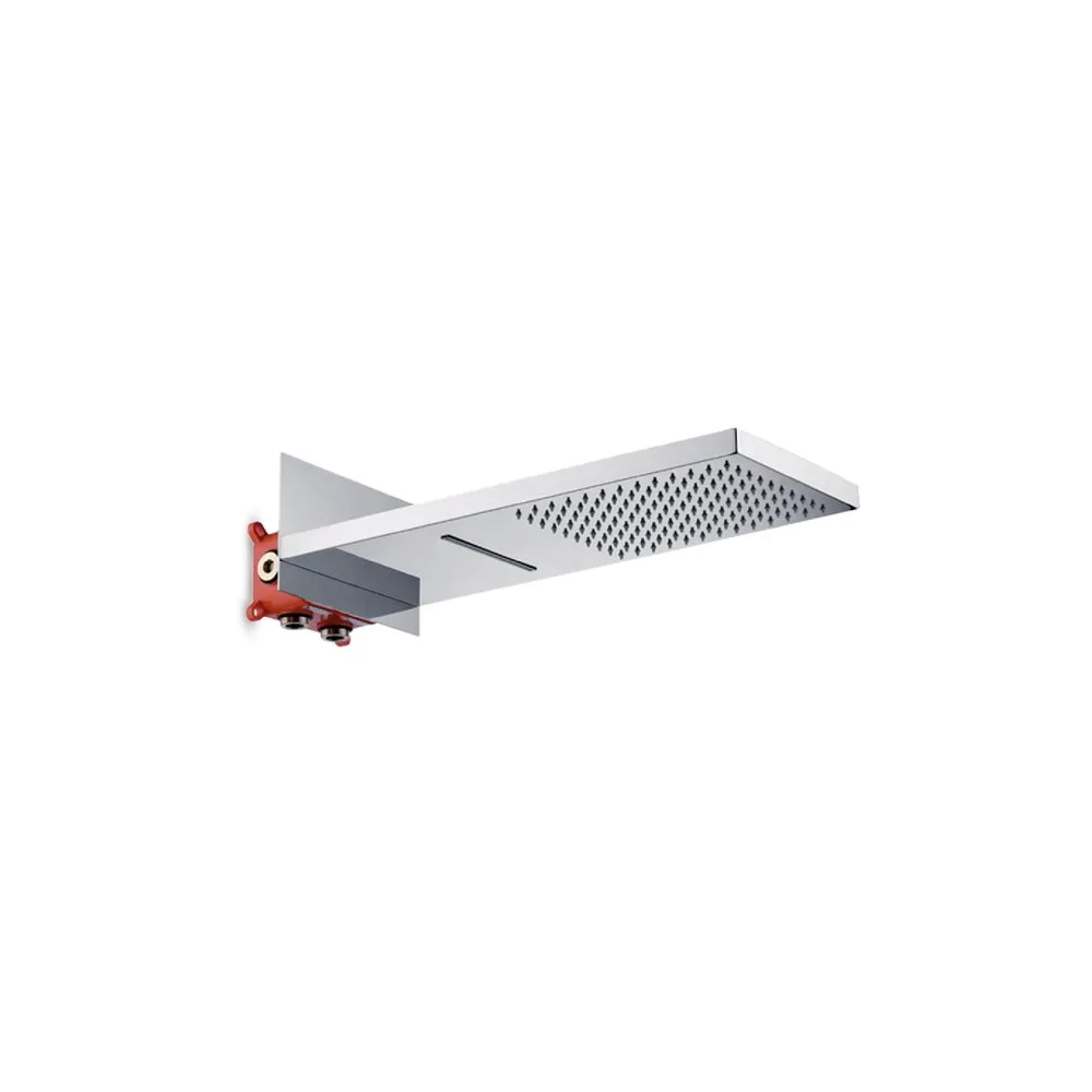 Cabeza de ducha minimalista FRISIA-1 SS 304 cromado-Fratelli premium