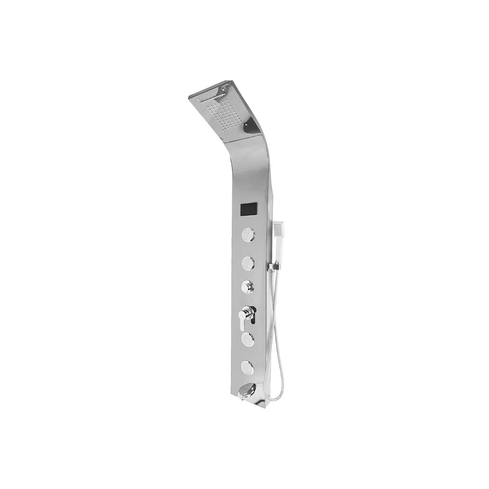 Panel de ducha inox LED cromado SK-8006 - Fratelli