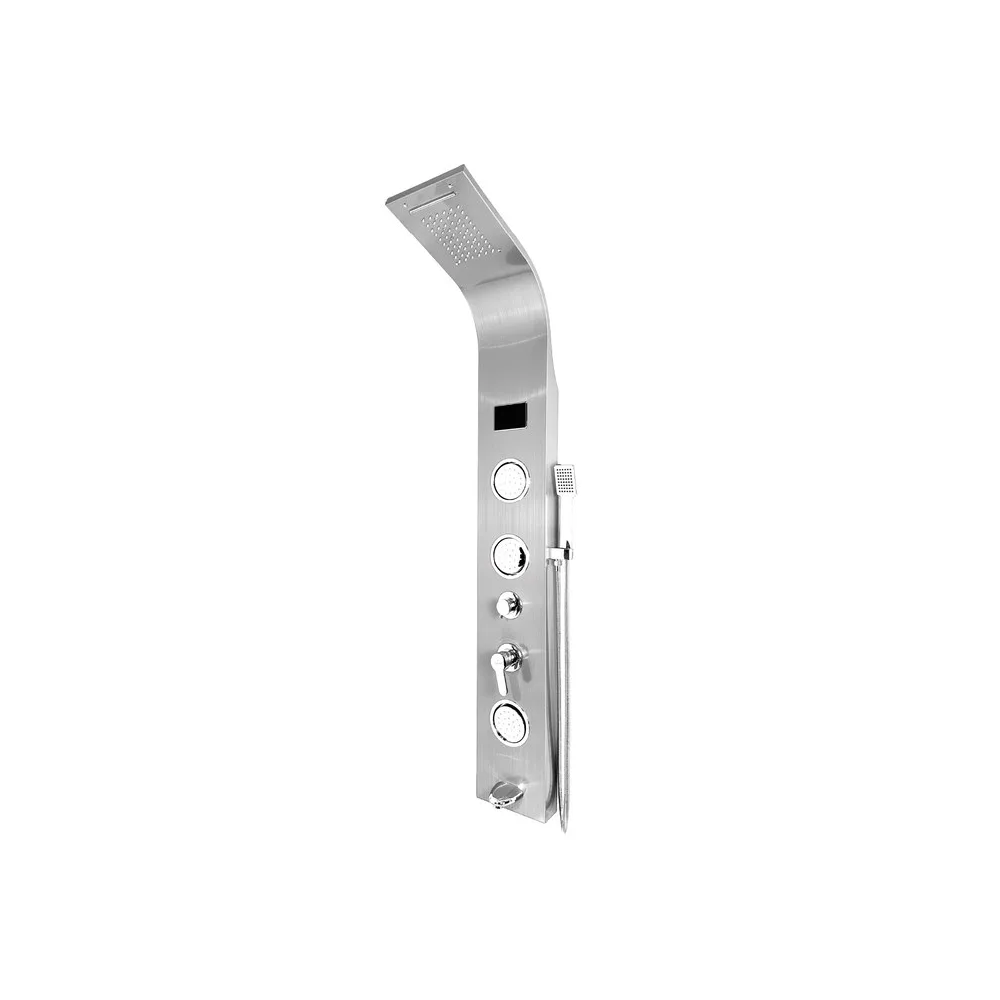 Panel de ducha inox LED cromado SK-8004 - Fratelli