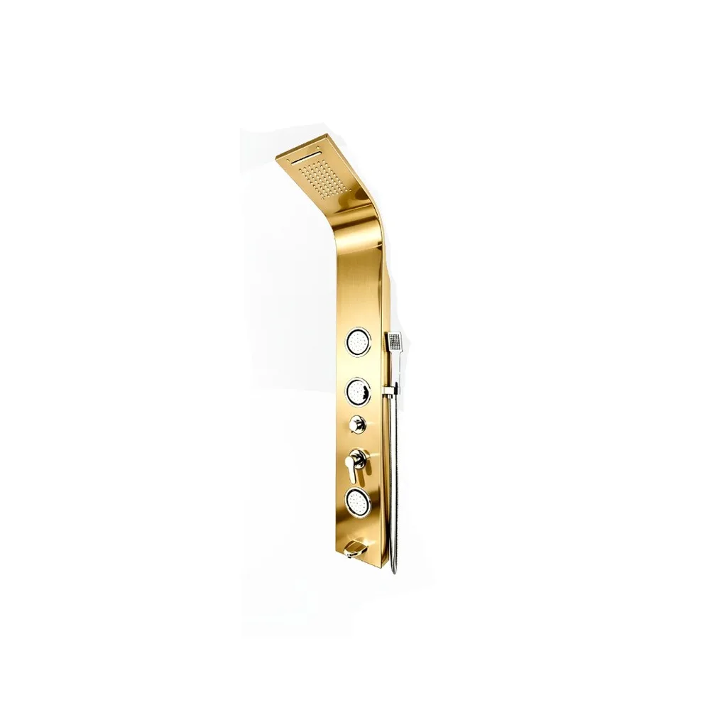 Panel de ducha inox satin gold SK-8004 - Fratelli