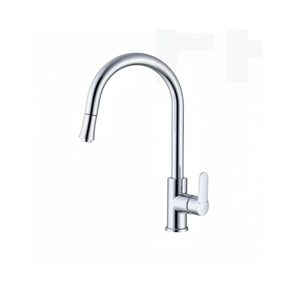 Mezcladora monoc. p/cocina al mueble bronce cromado - 0040030051 0040030046 Fratelli premium