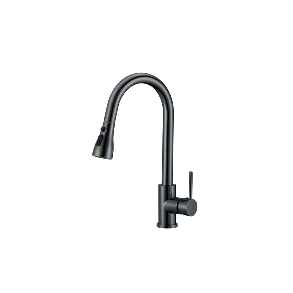 Mezcladora p/cocina al mueble acero inox. 3 funciones -gun grey - 0040030058 Fratelli