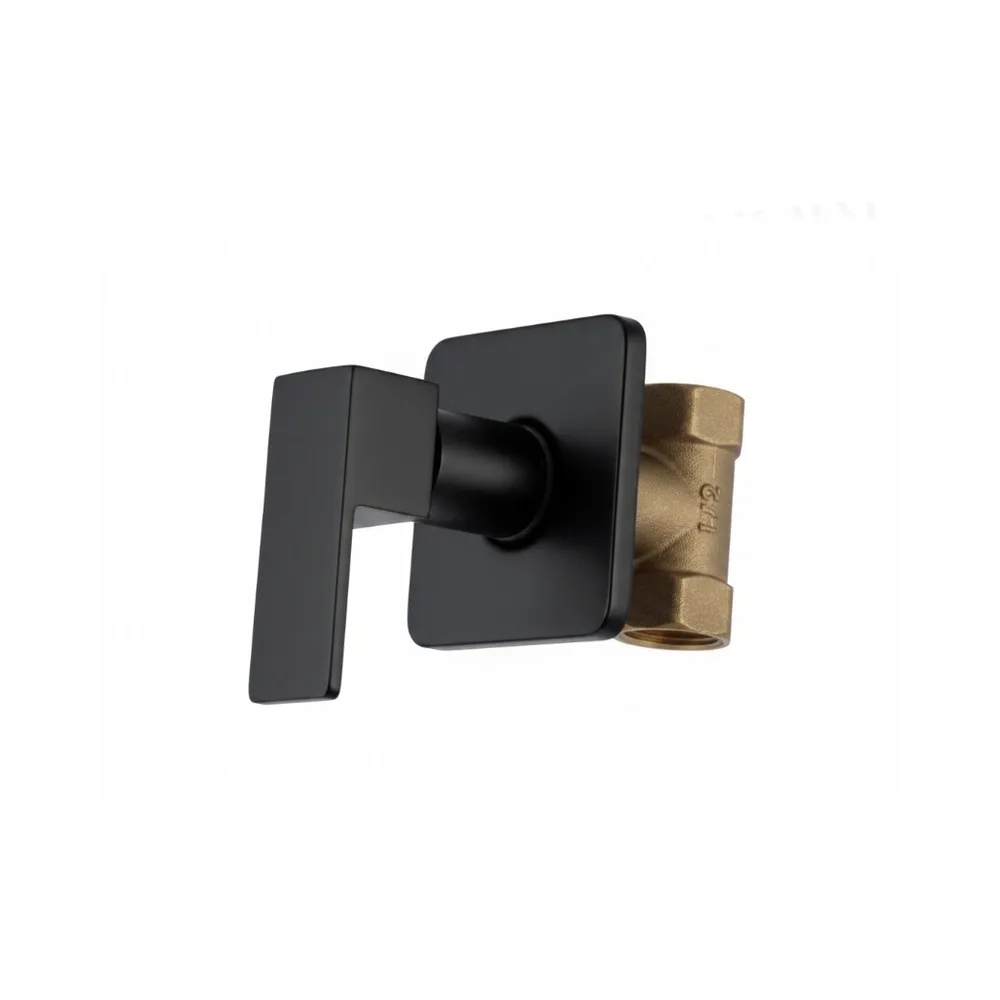 Llave p/ducha minimalista sands black -Fratelli