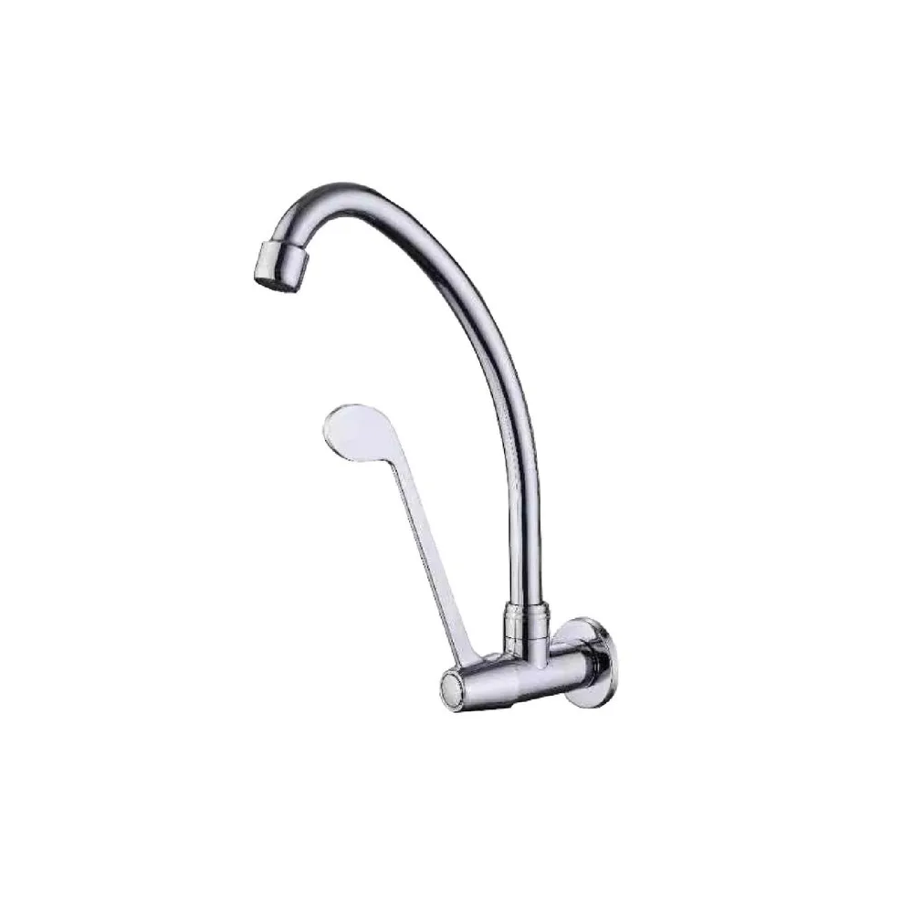 Llave p/cocina-pared aleta hebel (hospitalaria)-Fratelli autoamtico