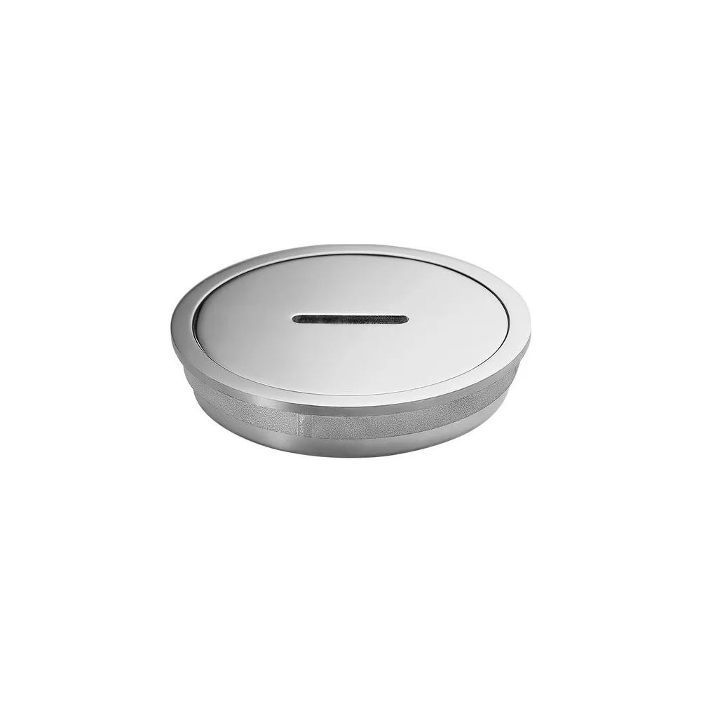Registro 4" redondo acero inox Vainsa