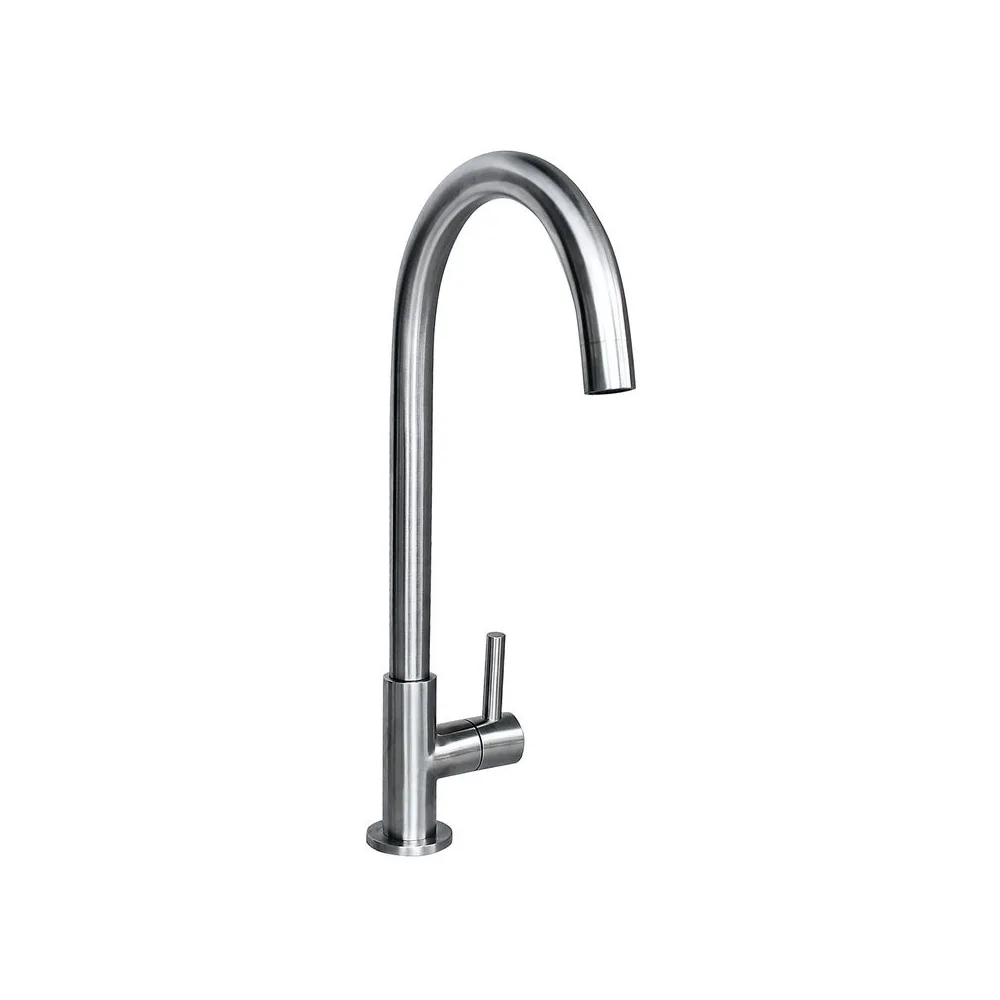 Llave lavadero Bar al mueble en acero inox Vainsa