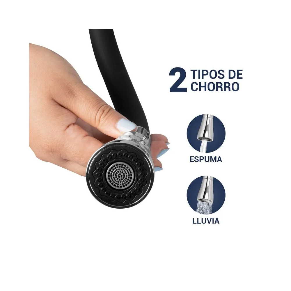 Llave para lavadero Bar al mueble maui pico flexible Vainsa