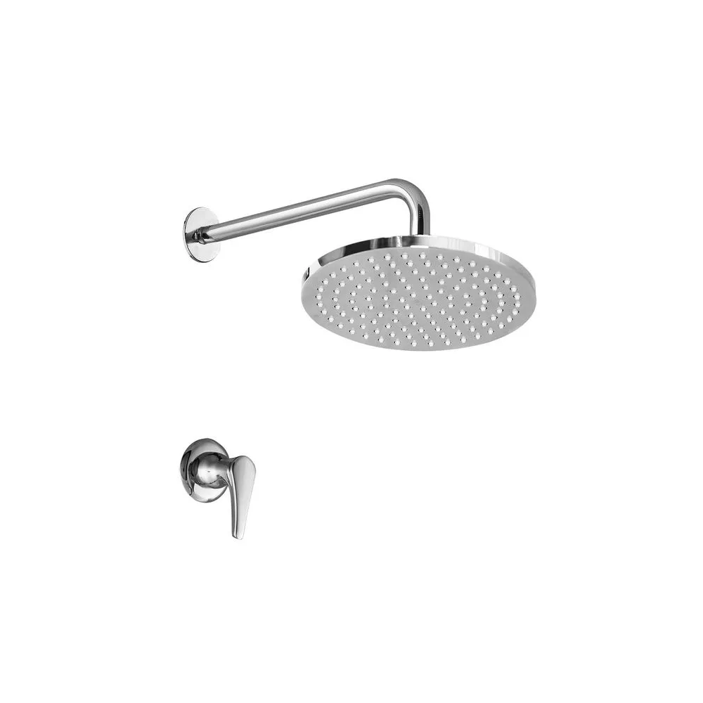 Llave de ducha Portofino cromada con salida Morgan