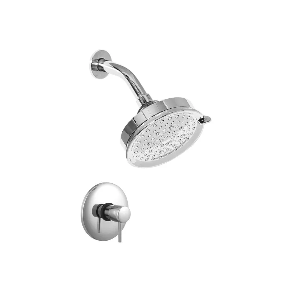 Monocomando para ducha bali con salida Española hecho en bronce Vainsa