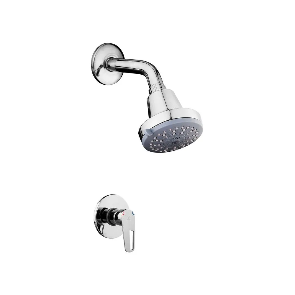 Monocomando para ducha con salida Aquarius hecho en bronce Vainsa