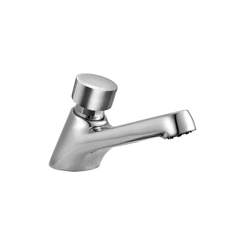 Llave lavatorio baja cromado - temporizada Vainsa