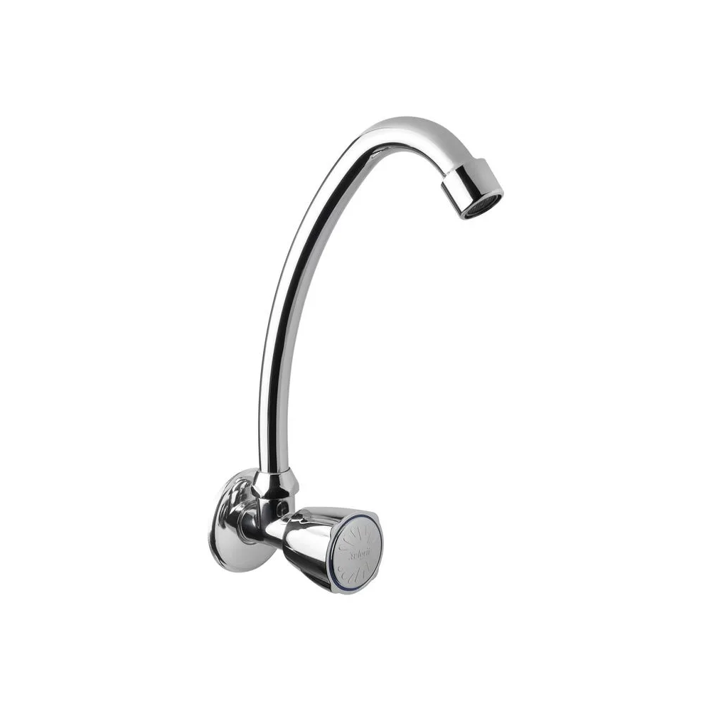 Llave de lavadero a la pared Barú cromado Italgrif
