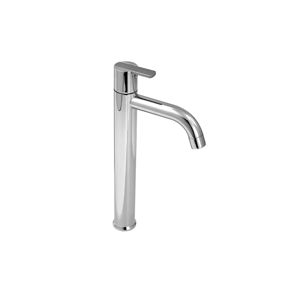 Llave para lavatorio alta buzios lever cromado Italgrif