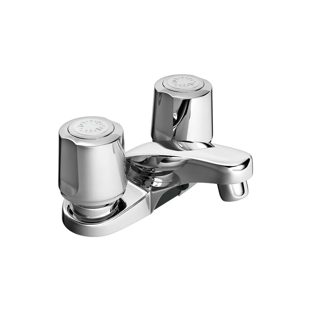 Mezcladora 4" para lavatorio Cancún ABS cromado Italgrif
