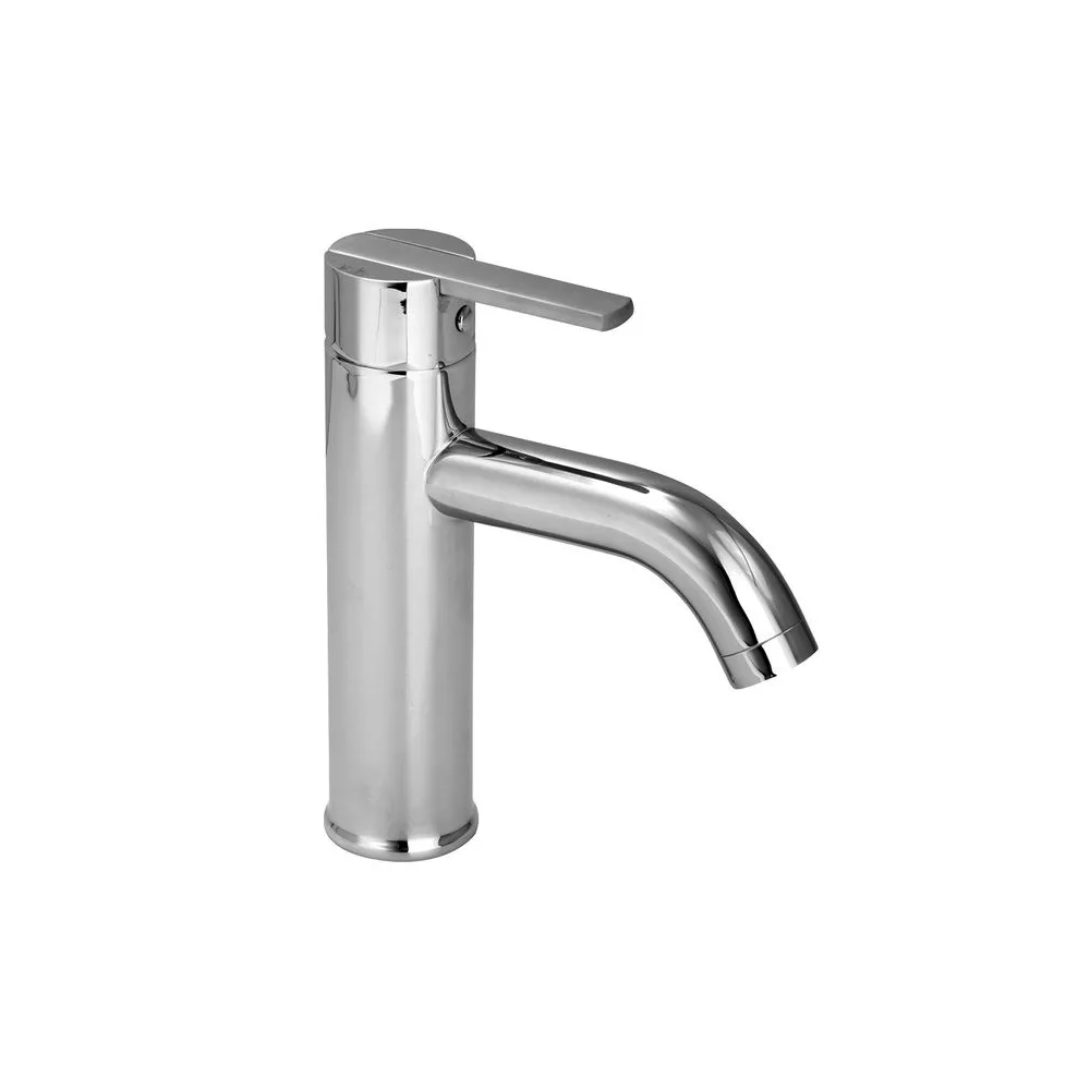 Monocomando para lavatorio baja buzios lever cromado Italgrif