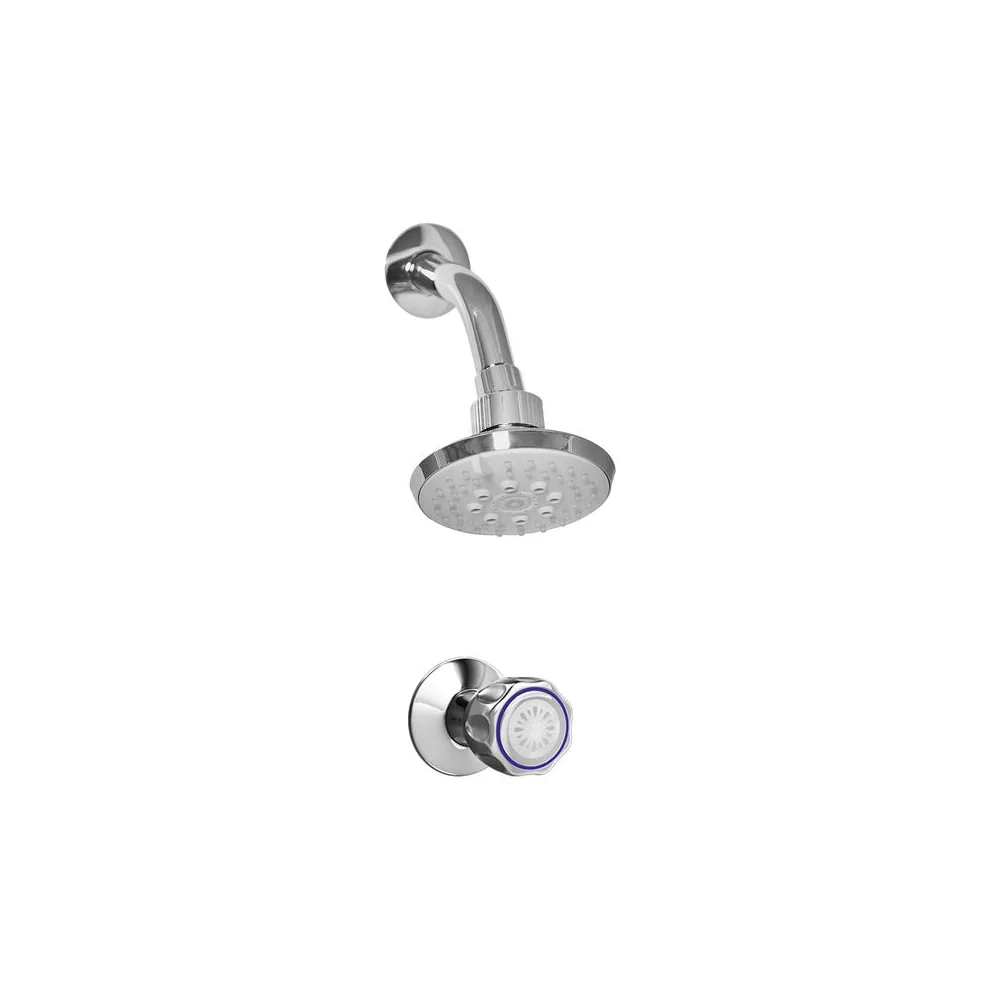 Llave de ducha Vallarta con salida de ducha buzios Light Italgrif