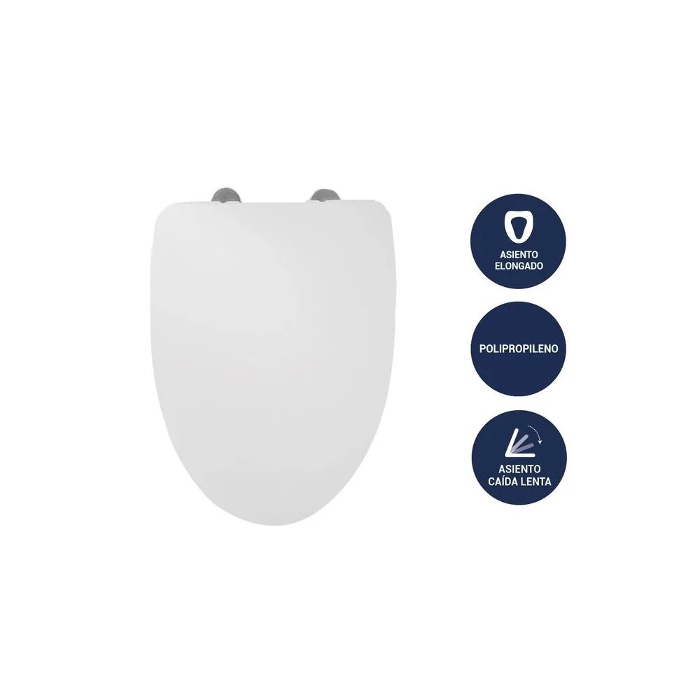 Asiento Modena slow down blanco Vainsa
