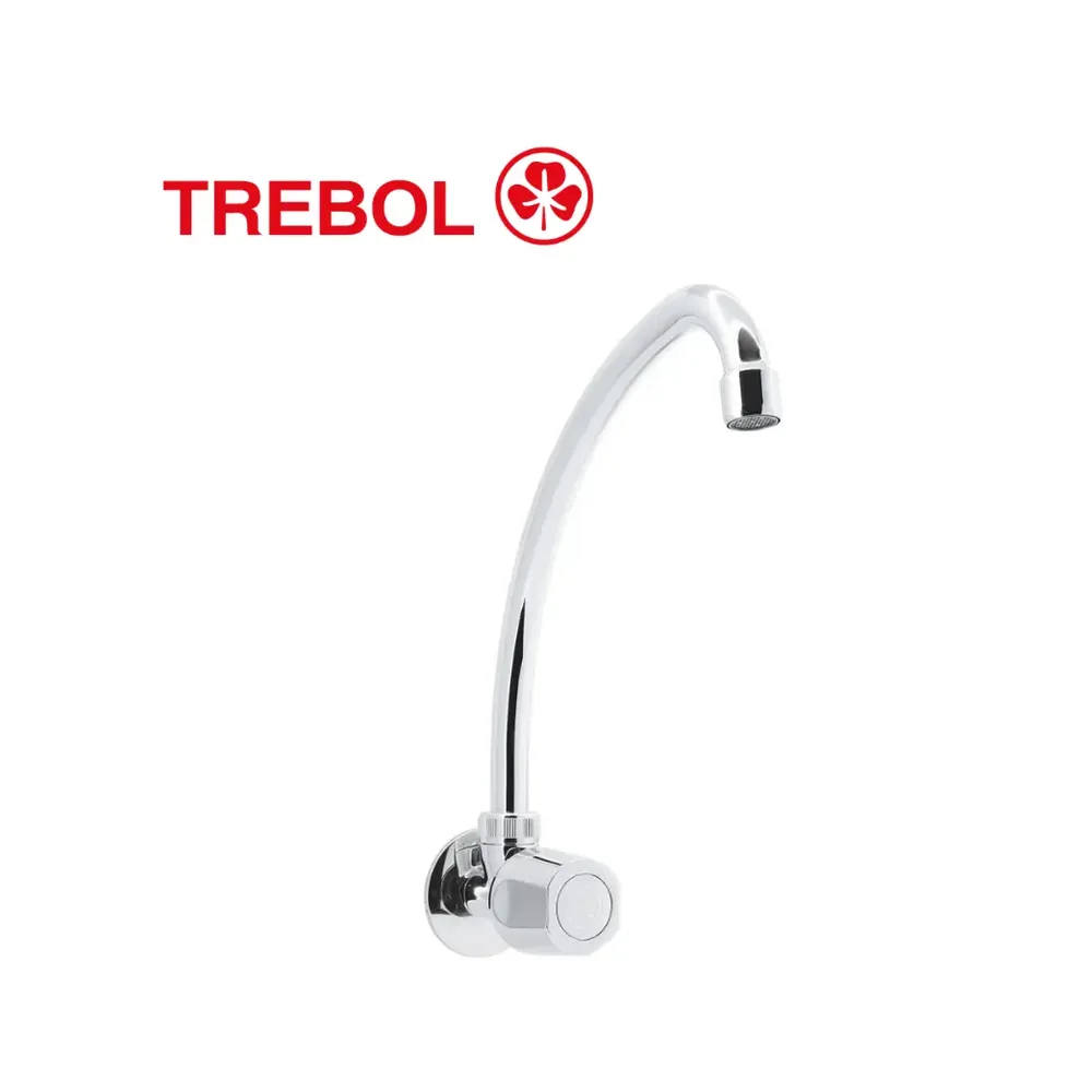 (Saona) llave de ½” para cocina a la pared