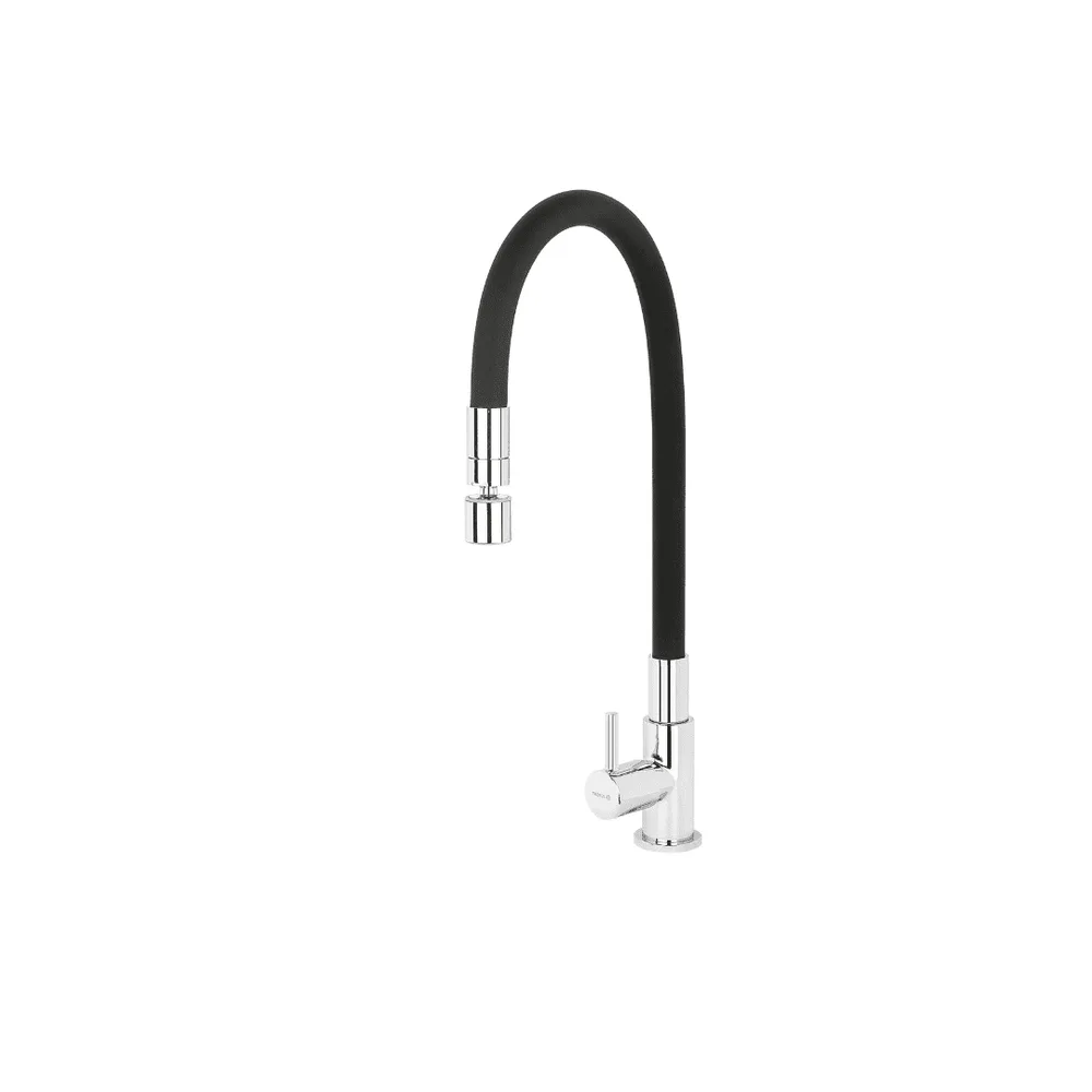 (Kitchen)llave cocina pico flexible Memphis al mueble