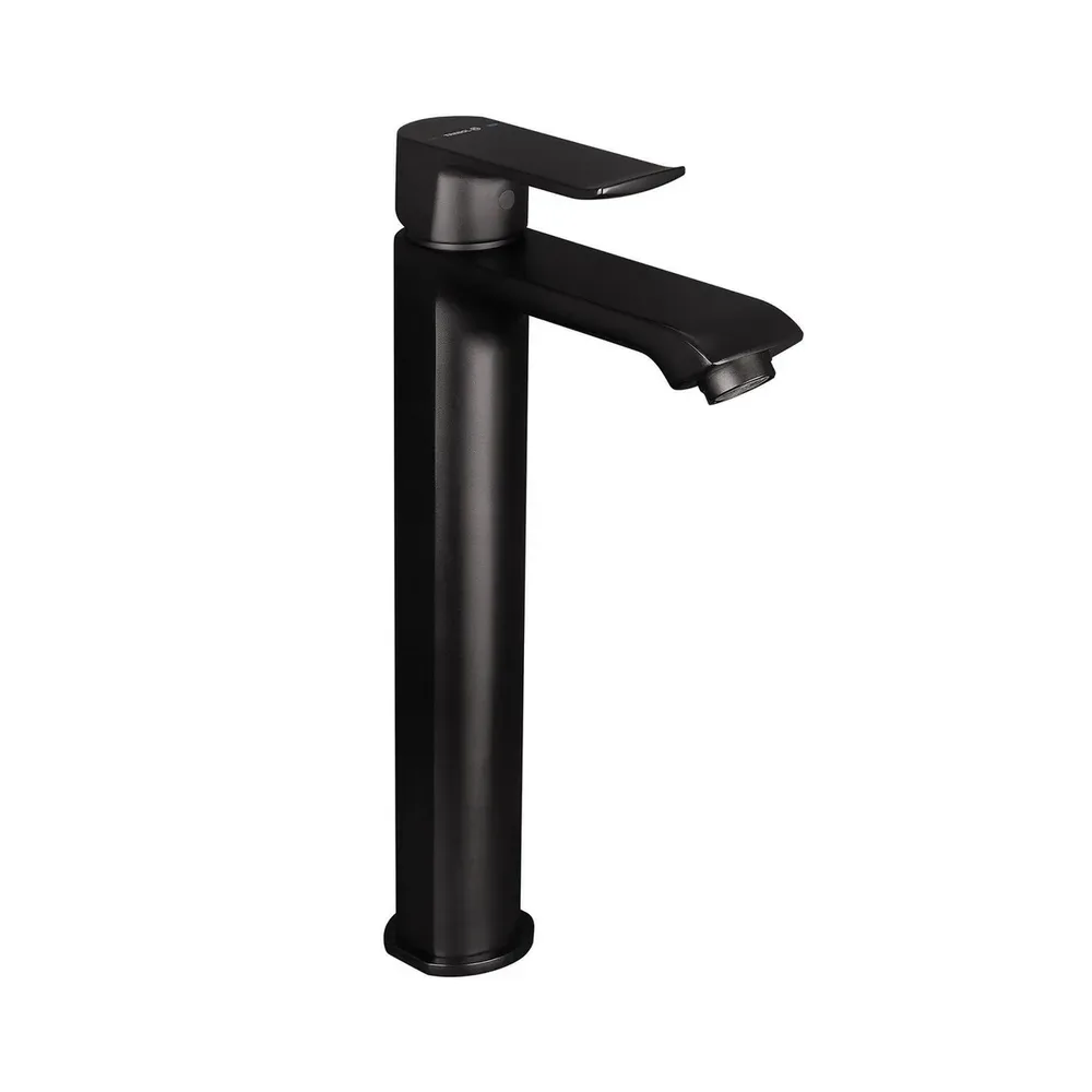 (Cambria Noir) mezcladora lavatorio monocomando pico alto