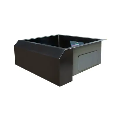 Lavadero p/ marmol 63.5X55.9X23CM nano black Infinity premium -