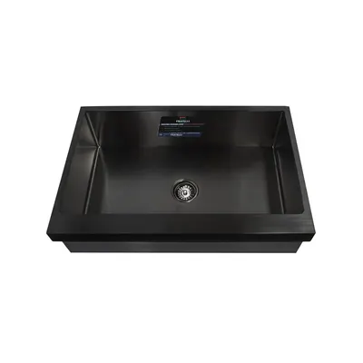 Lavadero p/ marmol 83.8X55.9X23CM nano black Infinity premium -