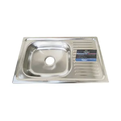 LP-7545 lavadero premium (p) acero inox. (cr) 75X45X15 cm - Fratelli