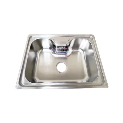 LP-6045 lavadero premium (p) acero inox. (cr) c/portagriferia 60X45X21