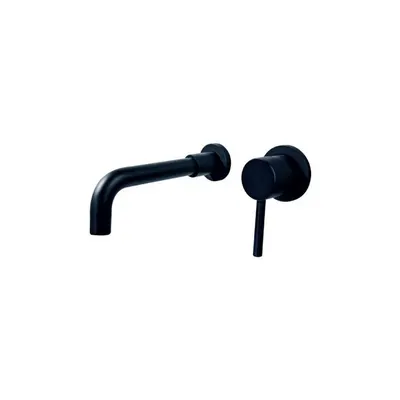 Mezcladora monoc.p/bowl pared cataleya bronce black - Fratelli premium