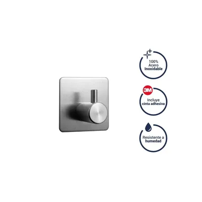 Perchero inox bali c/adh 3m Vainsa