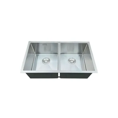 Lavadero 2 pozas Inoxidable con desague lever Vainsa