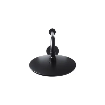 Grifería ducha monocomando lever con salida black negro Vainsa