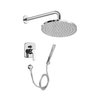 Mezcladora monocomando Artic para ducha con conexión ducha Teléfono salida Morgan