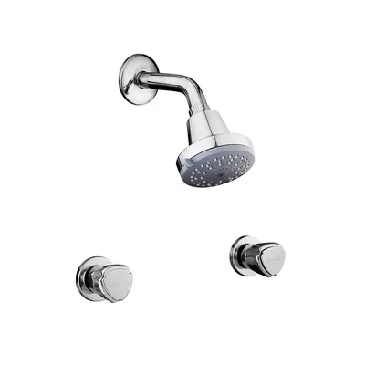 Mezcladora para ducha con salida Aquarius hecho en bronce Vainsa