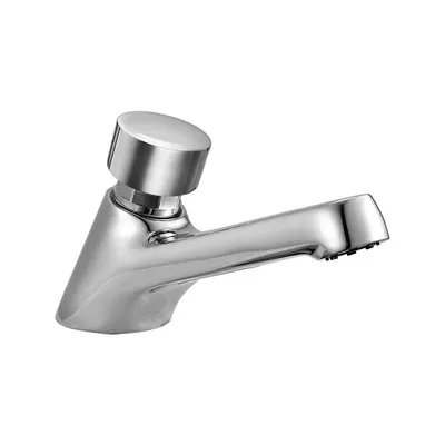 Llave lavatorio baja cromado - temporizada Vainsa